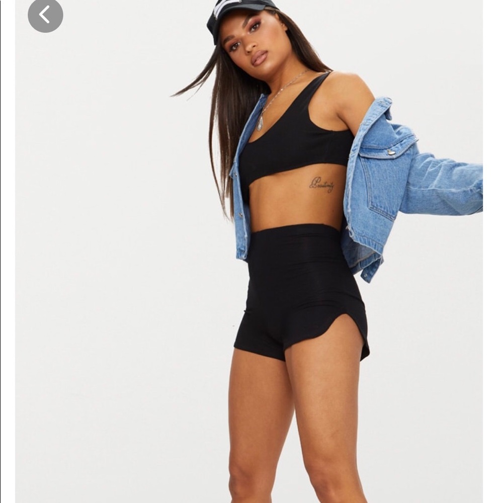 Black shorts